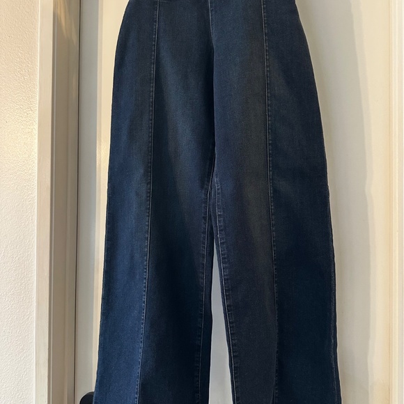 NWT WE THE FREE PEOPLE Jeans Spotlight High-Rise Wide-Leg In COLOR PERFECTION - Picture 11 of 12